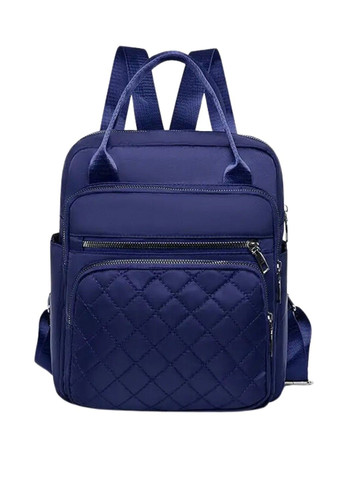 Стильний міський жіночий рюкзак Dark Blue Style No Brand (283608398)