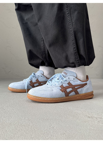 Комбіновані Осінні кросівки чоловічі asics x hay skyhand blue / brown асікс No Brand