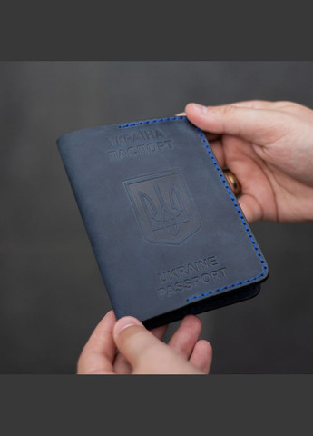 Обкладинка на паспорт, темно-синя SD Leather (285720144)