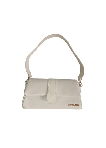 Кожаная женская сумка через плечо (кросс-боди) Jacquemus 0015_ab цвет Молочный Borse in Pelle (307157030)