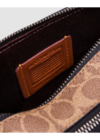 Сумка мужская Wyatt Crossbody Bag In Blocked Signature Canvas Walnut/Tan No Brand (355342398)