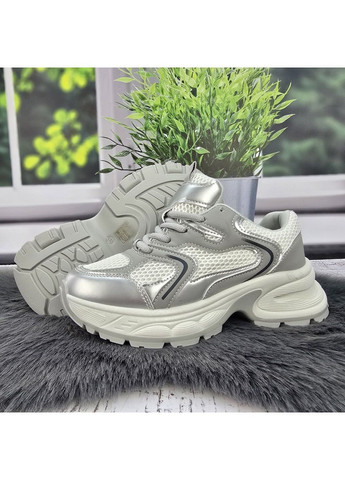 Кроссовки женские Fashion белые демисезоны (322187655)