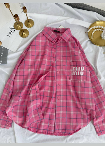 Малиновая рубашка No Brand