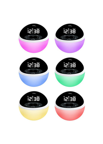 Часы настольные с радио WT500 Black/White (WT500) Technoline (315937388)