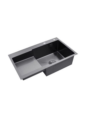 Кухонна мийка KRP Schwarze - 7848RHM PVD (3.0/1.0 мм) Kroner (332978157)