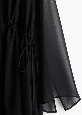Черное праздничный платье H&M однотонное