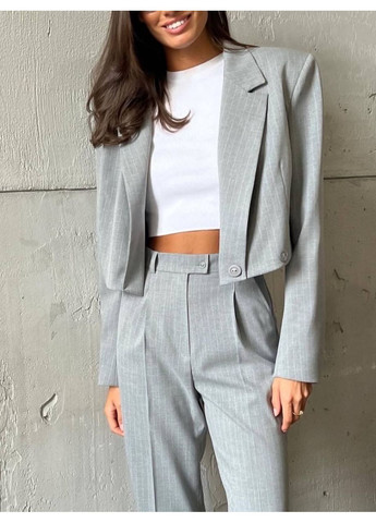 Жіночий костюм-двійка (піджак + штани) Україна (355889520)