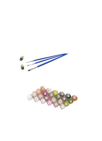 Набор для росписи по номерам Прыжок до заката, 40х50 см цвет разноцветный CB-00262846 Strateg (319093612)