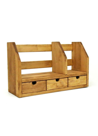 Настольная книжная полка из дерева Даль мускат (КПЛ-001807) No Brand (328414801)