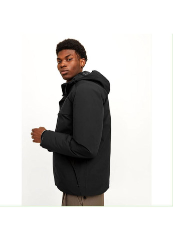Чорна зимня зимова куртка лінійки premium 12280905 Jack & Jones Wave Softshell
