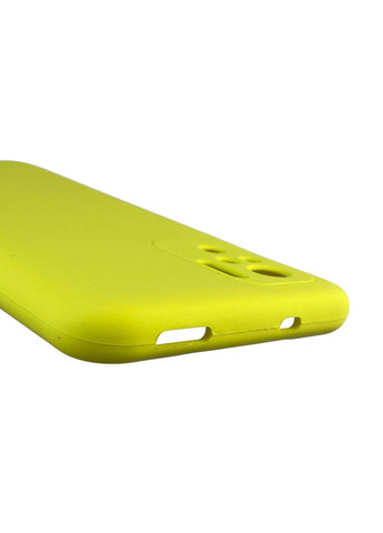 Чехол для POCO M5s силиконовый с микрофиброй нескользящий на сяоми поко м5с желтый Xiaomi (366388688)