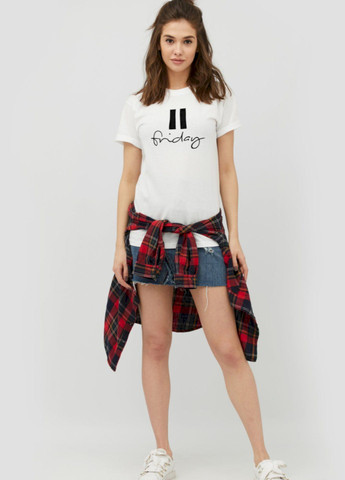 Футболка Boyfriend / дихаючий принт / YAPPI - (252386754)