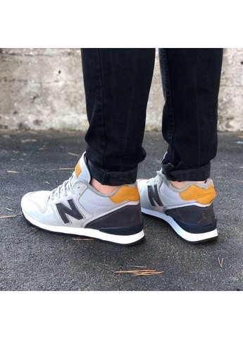 Сірі Зимовий кросівки чоловічі new balance 574 grey black white нью беланс 574 No Brand