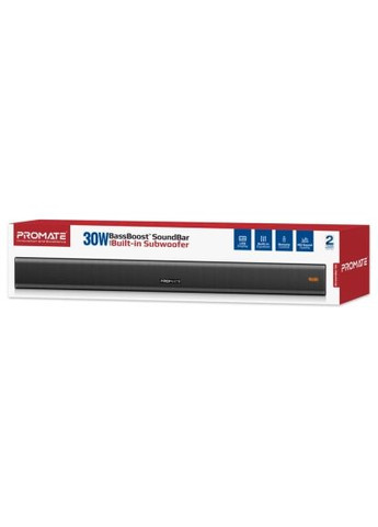 Акустическая система (streambar-30.black) Promate StreamBar-30 Black (366104446)