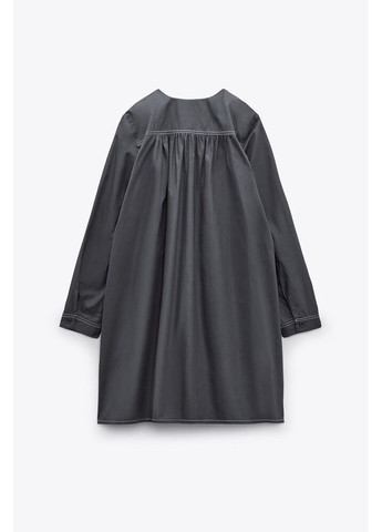 Серое платье 2183/042 Zara