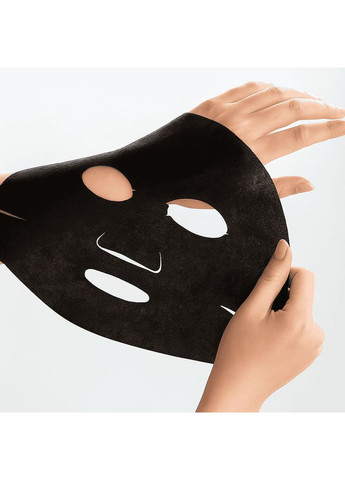 Face Mask Hydra F очищаюча маска з чорним серумом та фулереном, 7 шт LuLuLun (361384967)