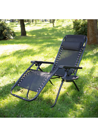 Комплект шезлонгов Relax Black – 2 шт. Jumi (355343455)