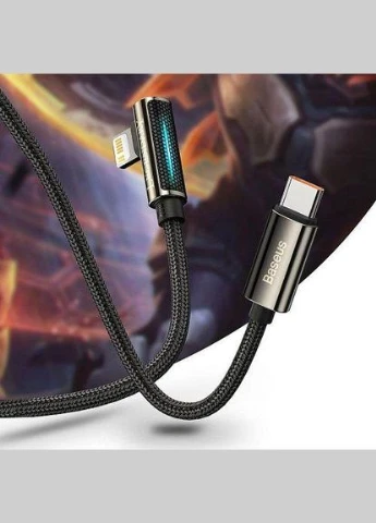 Кабель Legend Series Elbow Fast Charging Type-C to Lightning 20W 1m Black(CATLCS-01) Baseus (368698384)