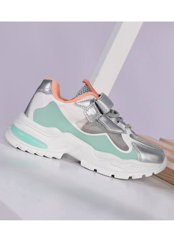 Бірюзові осінні кросівки дитячі бірюзові BBT