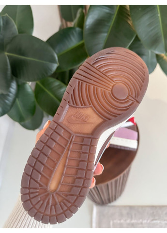 Кроссовки женские Nike SB Dunk Low Neapolitan | Найк СБ Данк розовые No Brand розовые демисезоны (350879893)