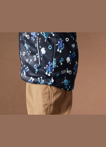 Черная демисезонная куртка демисезонная софт-шел для мальчика Lupilu