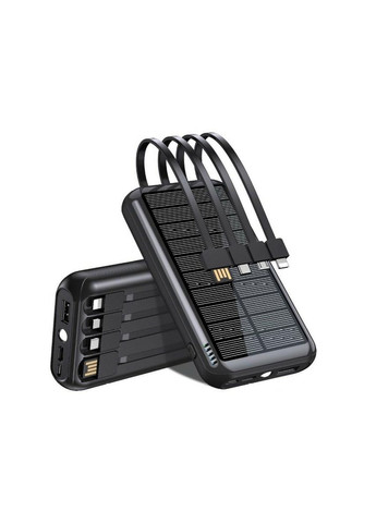 Наружный аккумулятор с солнечной панелью EXTREM 20000 mAh solar MI20K/S4W Mibrand (296467949)