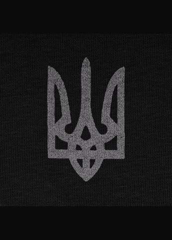 Світшот зимовий Тризуб Logo Combat Black P1G (317664033)
