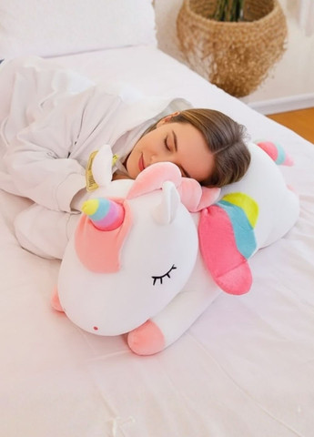Велика плюшева іграшка єдиноріг 80 см для дітей My Kigu (370850579)