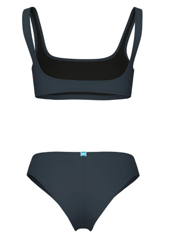 Комбінований літній жіночий купальник team stripe bikini bralette (007057-550) розмір Arena