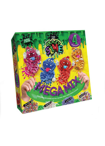 Безпечний освітній набір для проведення дослідів "Crazy Slime 4в1 колір різнокольоровий CB-00087136 Danko Toys (314891790)