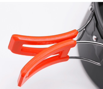 Набір туристичного посуду Cooking Set DS-308, помаранчеві ручки F&D (354362363)