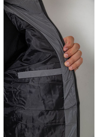 Серая демисезонная куртка мужская демисезонная Ager 214R833К