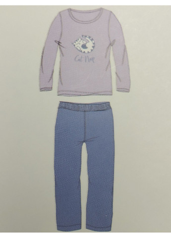 Комбинированная всесезон пижама (лонгслив, брюки) лонгслив + брюки Primark