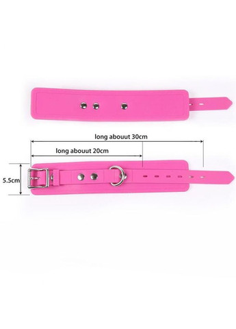Силіконові наручники Silicone hand cuff pink CherryLove DS Fetish (296623540)