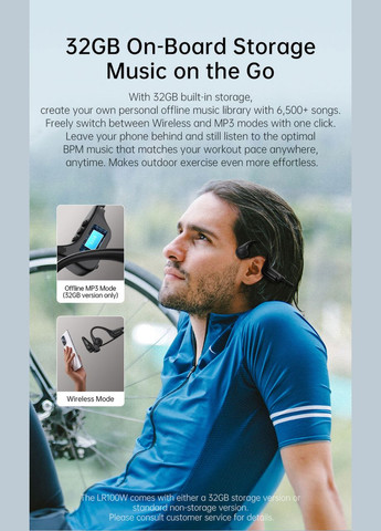 Беспроводные наушники LR100WB чёрные TAKSTAR (328908132)