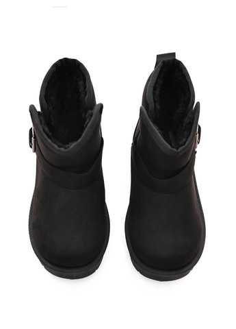 Черные угги для девочки подростка No Brand