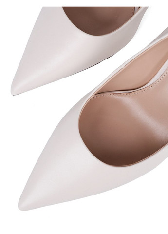 MIRATON Жіночі Туфлі HS2435-1-10 Білий Шкіра білий з, китай — демісезон (330179735)