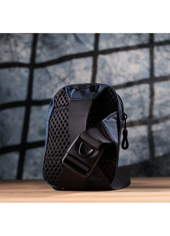 Чоловічий слінг сумка для подорожей з якісного текстилю. 11х15,5х2,5 см Vintage (315870035)