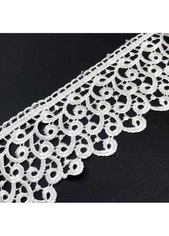 (1 метр) Мереживо макраме 7 см "Сандра" колір - айворі Plus-plus (352749288)