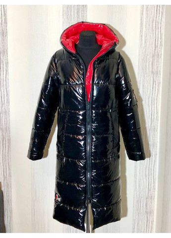 Чорна зимня жіноча зимова куртка парка SK