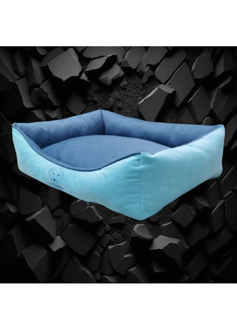 Лежанка 160х110х25см з текстилю для гігантських собак "Aquamarine" (Бірюзовий) S&N Family (361204578)