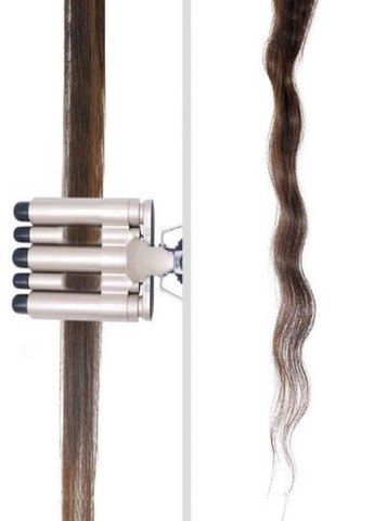 Плойка щипцы пять волн GM-2933 для укладки волос с керамическим покрытием Черный Geemy (302975440)