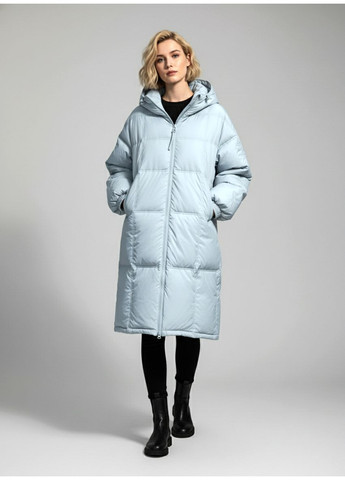 Голубой демисезонный Пуховик Number Nine