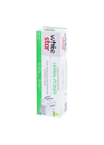 Зубная паста Multi-Active Toothpaste "Herbal Power", 100 мл White Star (318562118)