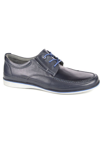 темно-синие мужские туфли Badura