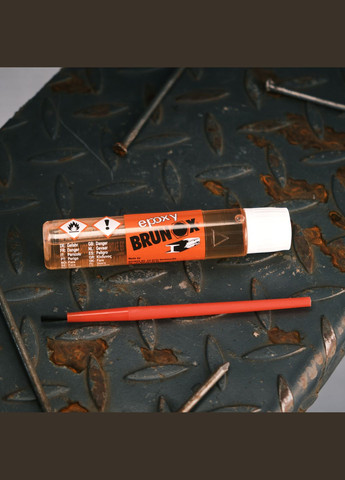 Преобразователь ржавчины и грунтовка с эпоксидной смолой Epoxy 25ml Brunox (353503323)