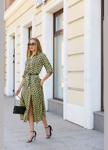 Желтое платье MN