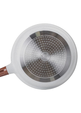 Сковорода універсальна алюмінієва 28 см з антипригарним покриттям, білий MGC (322640300)