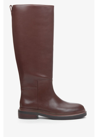 Осенние сапоги, цвет коричневый Estro