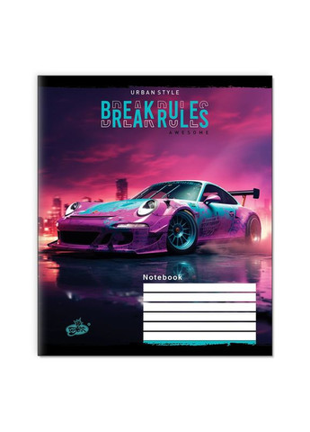 Зошит 18 арк. лінія " "/ Життя без правил Бріск (342417262)